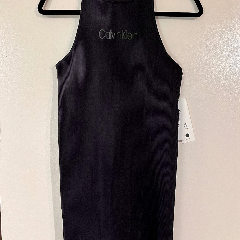 NWT Calvin Kline black sport dress
